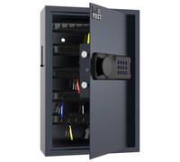 Profirst Coffre à clés LockGuard 50 Serrure à empreinte digitale anthracite