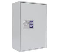 Profirst Elea 250 Armoire à clés Serrure électronique Ouverture de Secours mécanique Registre à clés pivotant Barres à Crochets réglables 300 Porte-clés Coffre-Fort à clés Gratuit