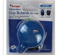 PROGA Detendeur pour Bouteille de gaz Cube et Viséo de BUTAGAZ Valve 27mm, Pression de 28 mbar
