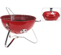 PROGARDEN Barbecue à boule portable, diamètre 37 cm, rouge, modèle KO-C80215980