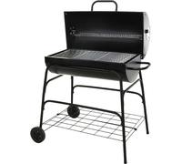 ProGarden Barbecue au charbon de bois avec roues Cylindre