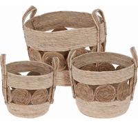 PROGARDEN Couvre-pot de fleurs set de 3 pcs LUXOR KO-KR2002230