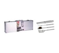 ProGarden Ensemble d'ustensiles BBQ 4 pcs