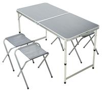 ProGarden KO-LF9000100 table pliante + 4 chaises