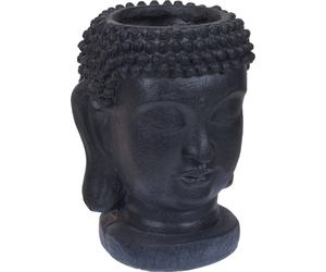 ProGarden Pot de fleurs figure de Bouddha 25x26x35 cm Anthracite
