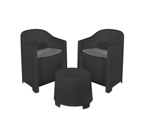 PROGARDEN Set Lune Anthracite