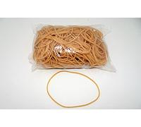 Progom - Elastiques caoutchouc - blond - 120mm x 1.7mm - sachet 100gr