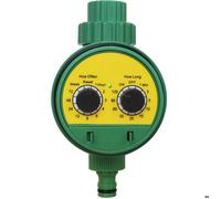 Programmateur arrosage automatique-Compatible robinets 1/2 et 3/4 pouces-Écran LCD-Temps d'arrosage 1 à 120 minutes