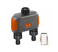 Royal Gardineer Programmateur d'arrosage connecté BWC-600.bt à double vanne