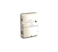 Programmateur d'arrosage modèle BL IS4 pour connexion Bluetooth pour contrôle 4 stations, alimentation secteur, blanc, 11 x 3,6 x 14,5 cm (référence : Solem BL-IS4)
