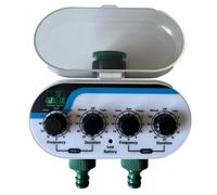 Programmateur d'arrosage nez de robinet 2 voies 3/4