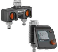 Programmateur d'arrosage Select & répartiteur 2 voies GARDENA - Action