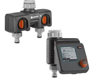 Programmateur d'arrosage Select & répartiteur 2 voies GARDENA - Action