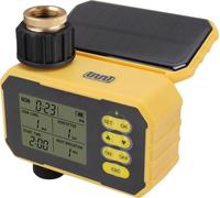 Programmateur d'arrosage solaire Panneau solaire ajustable Type C Port d'arrosage automatique Tuyau d'arrosage Minuteur d'eau avec détecteur de pluie