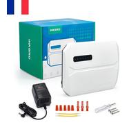 Programmateur d'arrosage WiFi 6 Voies, Minuterie Irrigation Intelligent Contrôleur Arrosage Automatique Jardin Contrôle APP IIC-600