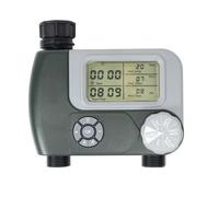 Programmateur d'irrigation PNI WT10, écran LCD, raccord 3/4", 2 sorties, vert