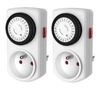 Programmateur Mécanique Journalier GAO Modele 7301 2 Minis 48 Programmes 3680W G