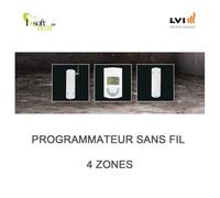 Programmateur sans fil 4 ZONES - LVI - 4505604