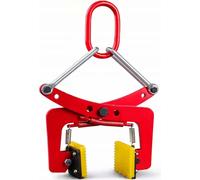 ProGrip 280 - support de pierre de bordure avec mâchoires en caoutchouc | 280 kg | 8-24 cm | Pour la manutention manuelle et mécanique |