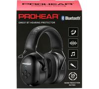 PROHEAR 037 Bluetooth Casque Anti Bruit Musique Protection Auditive Rechargeable avec Sac Transport - Noir