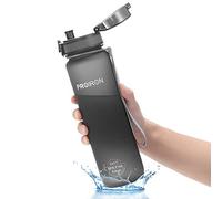 PROIRON Gourde Sport 500/1000 ML(17/34 oz), Bouteille Plastique sans BPA Tritan et Anti-Fuite avec Filtre, Flip Top en 1 Clic, Convient pour Le Sport, la Randonnée, l'école, Le Bureau, en Plein air