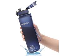 PROIRON Gourde Sport 500/1000 ML(17/34 oz), Bouteille Plastique sans BPA Tritan et Anti-Fuite avec Filtre, Flip Top en 1 Clic, Convient pour Le Sport, la Randonnée, l'école, Le Bureau, en Plein air