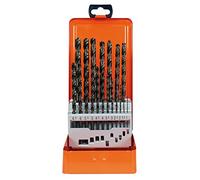 Projahn 60831 taux HSS-G DIN de forets hélicoïdaux, diamètre 1-10 mm, 19 pièces