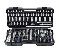 Projahn 8663 Coffret de clés à douilles, cliquet 48 dents, 182 pièces