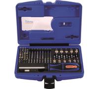 Projahn Bit Box 60-tlg, 1/4" COLOR Bit Satz Universal + Ratschen-Schraubendreher