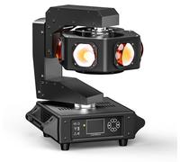 Projecteur à faisceau mobile - Projecteur de scène DJ mobile - 240 W - 6 LED RGBW - Rotation à 360° - DMX512 - Alimentation : 110–240 V - Prise européenne