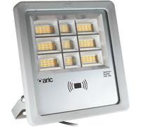 projecteur à led - aric twister 4 - 60w - 3cct - gris - détecteur aric 51692