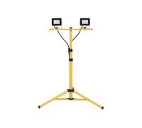 vidaXL Projecteur à LED avec trépied 2x20 W Blanc froid