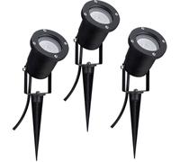 Paulmann Lampe encastrée au sol Special 98897 – 3x3,5 W GU10 230V 3000K Noir alu