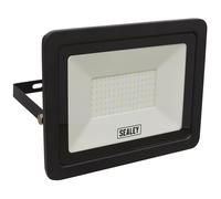 Projecteur À LED Extra Fin Sealey LED115 Avec Support Mural 100W SMD LED