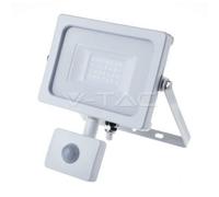 Projecteur LED V-TAC 20W Samsung détecteur 3000K blanc