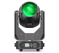Projecteur à tête mobile Beam 280W - Projecteur de scène 10R - DMX512 16 canaux - Effet arc-en-ciel et stroboscope - 14 couleurs, 14 gobos, 2 prismes - Prise européenne