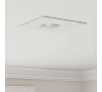 vidaXL Spots encastrés 24 pcs Carré GU10 Blanc 91x91 mm