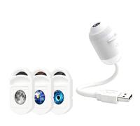 Projecteur Ciel Etoile Brancher et utiliser Galaxy Projector Alimentation en USB Lampe Galaxie Night Lighting,A