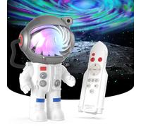 Projecteur Ciel Étoilé Stellar Light - Lampe Galaxie & Veilleuse Relaxante - Mob Blanc TU