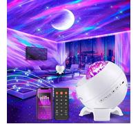 Projecteur Ciel Étoile Veilleuse 180° Projecteur Galaxie Bluetooth Bruit Blanc Veilleuse Enfant Veilleuse Adulte Télécommande
