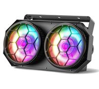 Projecteur COB LED PAR & blinder Audience - Projecteur double - 260 W - DMX512 - 90–240 V - Prise européenne