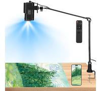 Projecteur d'art avec télécommande sans fil pour tracer les mains libres sur toile et murs, compatible avec tous les appareils