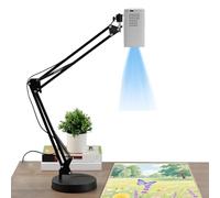Projecteur d'art pour dessin et traçage, projection sans fil avec support iOS/Android, connectivité WiFi et USB pour projets artistiques