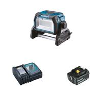 Projecteur de chantier 14,4/18V 3800 lx DEADML809 + 1 batterie BL1850B 18V 5 Ah + 1 chargeur rapide DC18RC MAKITA