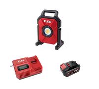 Projecteur de chantier 18V CL 5000 + 1 batterie 5 Ah + 1 chargeur CA 12/18 230/CEE FLEX