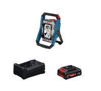 Projecteur de chantier GLI 18V-2200 C + 1 Batterie EXPERT 4 Ah + 1 Chargeur GAL 12V/18V-80 BOSCH