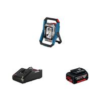 Projecteur de chantier GLI 18V-2200 C + 1 batterie GBA 18V 4 Ah + 1 chargeur GAL 18V-40 BOSCH