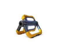 Projecteur de chantier professionnel kraft müller km-10w, rechargeable 10w à led, pivotable, batterie 3. 7v 5000mah, powerbank
