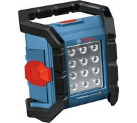 Projecteur de chantier sans-fil, 1200 Lm, LED, 18V, Bosch Professional GLI 18V-1200 C, IP 64, Bleu