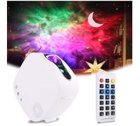 Projecteur de ciel étoilé - Lampe de projection 4 en 1 - Rotation 360° - Haut-parleur Bluetooth